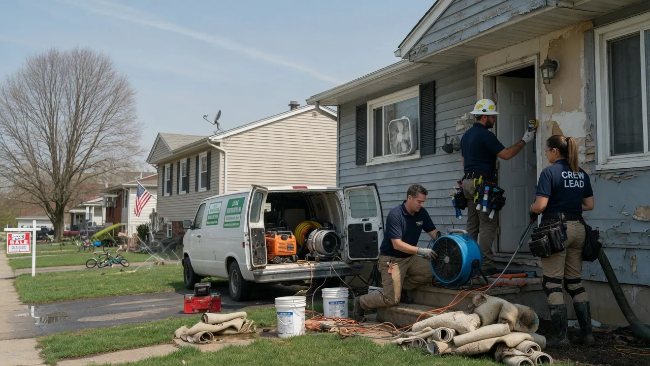 Flood Cleanup in Powdersville, SC near me